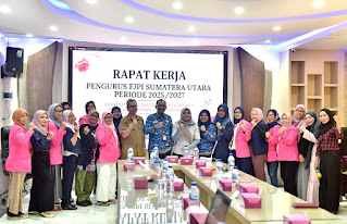 Gelar Rapat Kerja Pertama, FJPI Sumut Siap Menyongsong Era Digitalisasi Industri