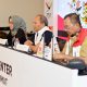 Dua Atlet Legenda Bawa Api Obor Open Ceremony PON XXI Wilayah Sumut