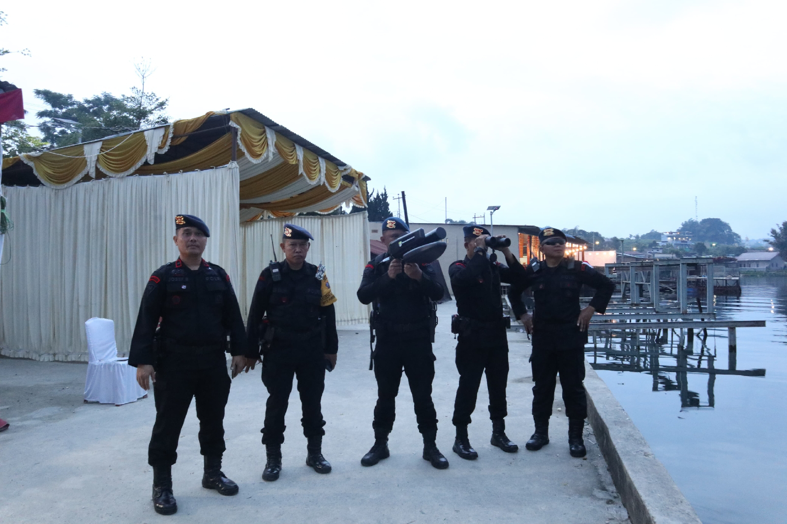 Brimob Polda Sumut Lumpuhkan 8 Drone Liar di Event F1 Powerboat
