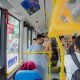 Dukung Program One Day No Car, Bobby Nasution Kerja Naik Bus Listrik