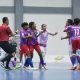 Pertandingan Futsal Putri Papua Barat vs Sumut PON XXI Ricuh, Wasit Terluka