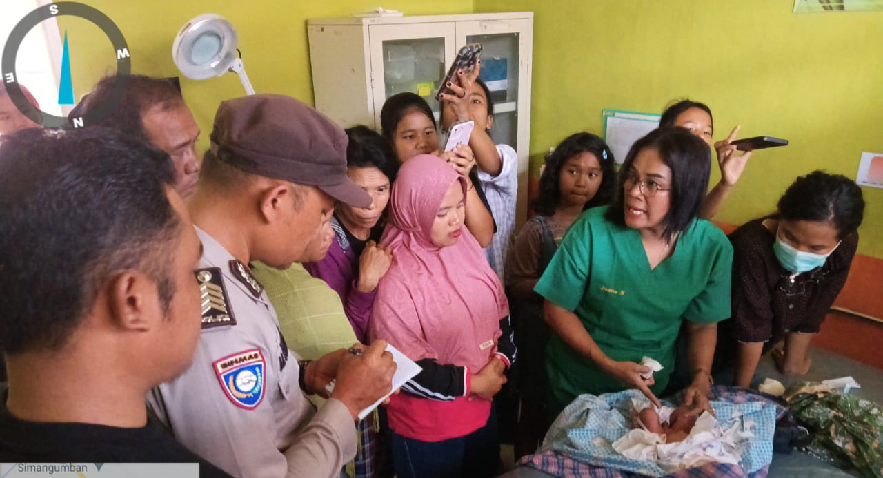 Warga Temukan Bayi Laki-Laki Dibuang di Pinggir Jalan Tapanuli Utara