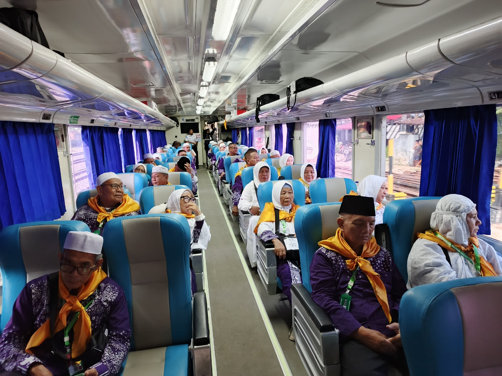 PT KAI Layani Rombongan Jemaah Haji Labuhanbatu dengan Kereta Api