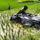 Kereta Api Tabrak Mobil di Deli Serdang, 6 Orang Meninggal