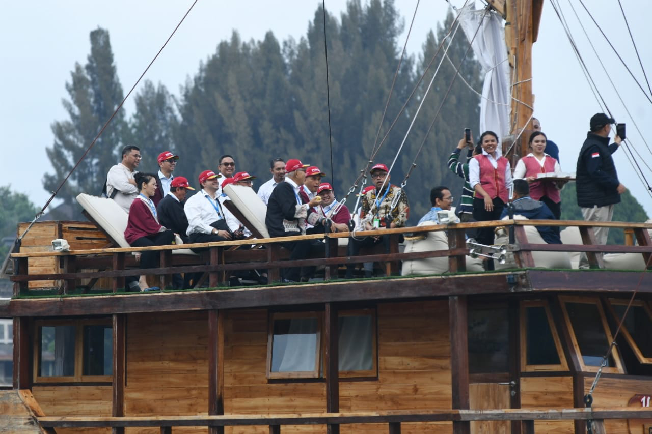 NSI Day 2024: Delegasi Sembilan Negara Terpukau Keindahan Danau Toba
