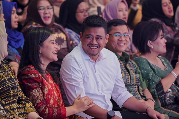 Bobby Nasution Kampanye di Hadapan Relawan: Kami Keluarga Besar Mulyono