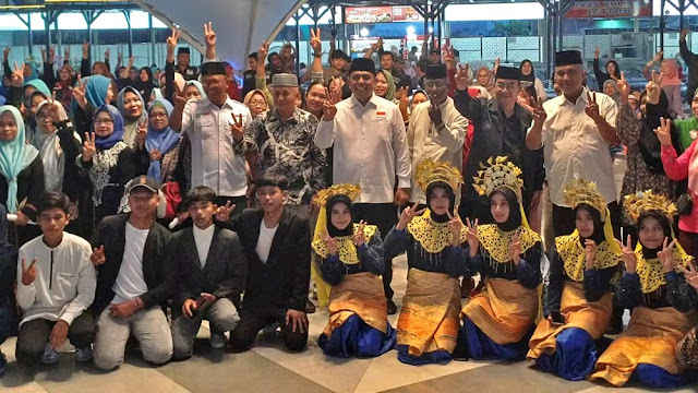 H. Imran Ajak Warga Marelan Bersatu Dukung Prof Ridha - Abdul Rani di Pilkada Medan 2024