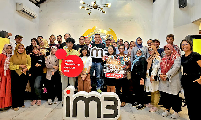 IM3 Buka Gerbang Mimpi: Collabonation Tour Talent Hunt Lahirkan Idola Baru Medan