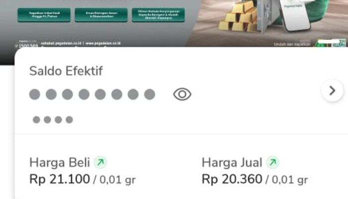 Pegadaian Dorong Literasi Investasi, Layanan Bank Emas Jadi Primadona di Medan