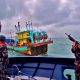 KKP Amankan Tiga Kapal Pencuri Ikan Berbendera Malaysia di Selat Malaka