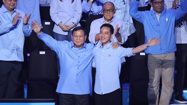Prabowo Subianto - Gibran Menang di TPS Bobby Nasution