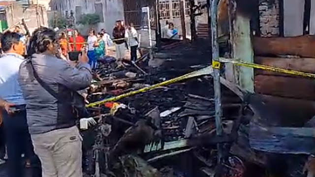 Rumah Wartawan Terbakar di Kabanjahe, Sekeluarga Tewas