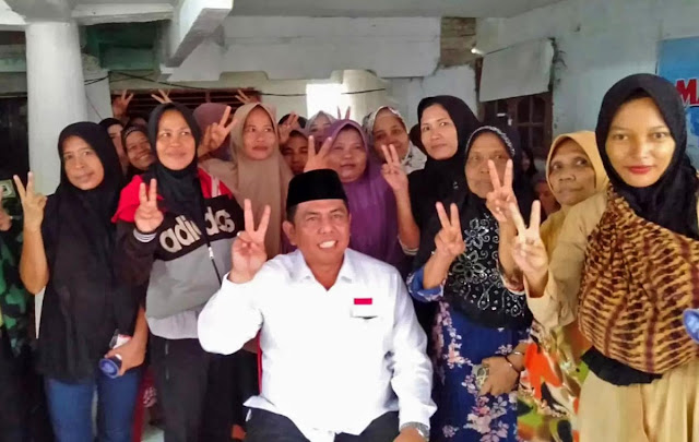 Calon Wakil Wali Kota Medan Abdul Rani Tampung Aspirasi Warga Medan Area Terkait Bansos
