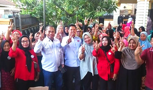 Deklarasi Srikandi BERANI Gempur, Semangat Emak-Emak Menangkan Ridha-Rani di Pilkada Medan