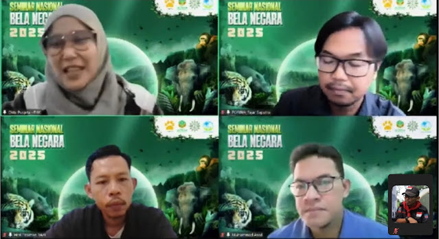 GRAS dan PALH SMAN 2 Medan Hadiri Seminar Nasional Bela Negara: Upaya Konservasi Berbasis Teknologi