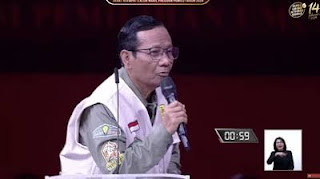 Sebut 'Recehan dan Ngawur' saat Debat cawapres, Mahfud MD dilaporkan ke Bawaslu