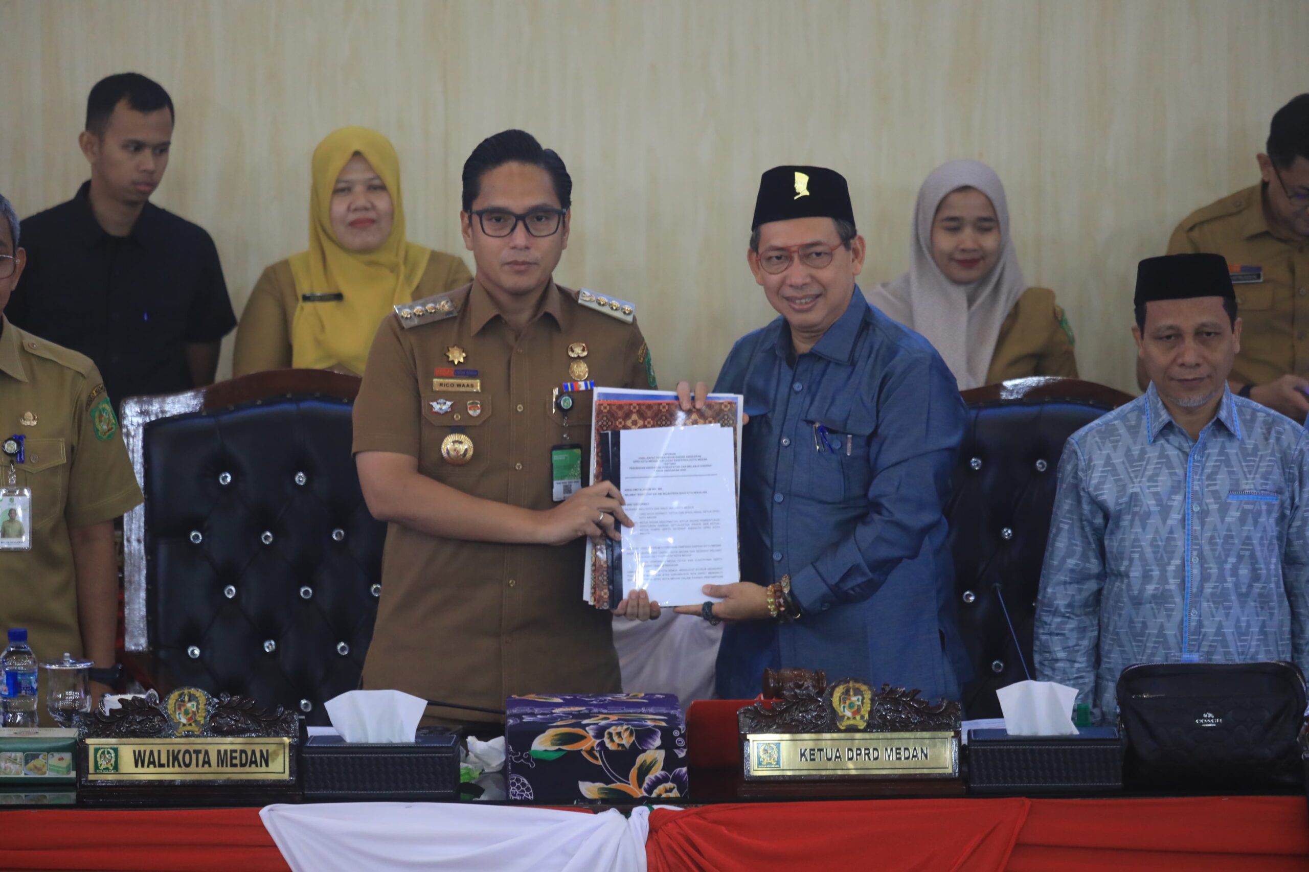 P-APBD Kota Medan 2025 Disahkan dengan Pendapatan Daerah Rp6,96 Triliun