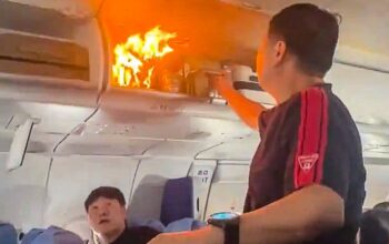 Baterai Terbakar di Bagasi, Pesawat Air China Terpaksa Mendarat Darurat di Shanghai
