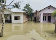 Ratusan Rumah dan Lahan Pertanian di Sergai Terendam Banjir Usai Hujan Deras