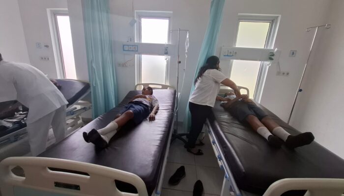 Puluhan Pelajar SMP Negeri 1 di Toba Sumut Keracunan Makan Bergizi Gratis