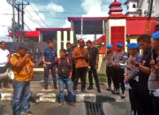 Puluhan Wartawan Sumatera Utara Demo di Poldasu, Desak Kapolsek Patumbak Dicopot