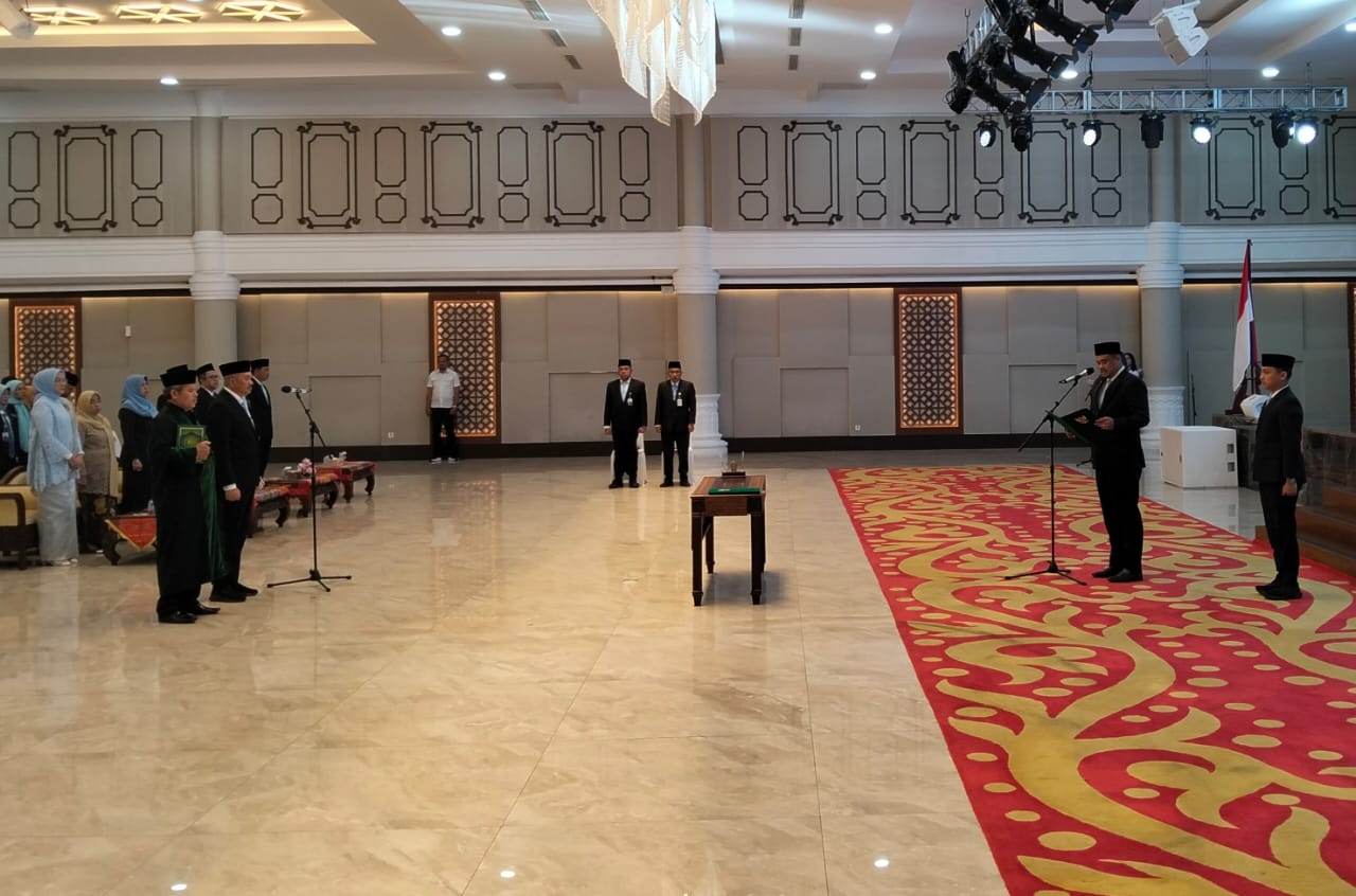 Bobby Nasution Lantik Sulaiman Harahap Jadi Pj Sekda Sumut