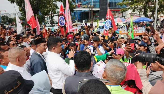 Bobby Nasution Janji Naikkan UMP Sumut 10 Persen, Bentuk Satgas Berantas Pungli Buruh