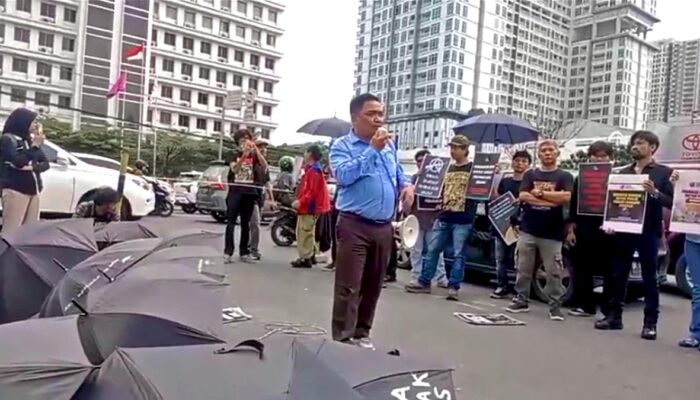 KKJ Sumut Gelar Aksi Dukung Tempo, Sebut Gugatan Amran Sulaiman Sebagai Upaya Bungkam Pers